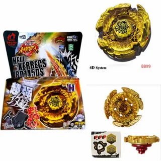 Hell Kerbecs Metal Masters 4D Beyblade with Launcher New Bey