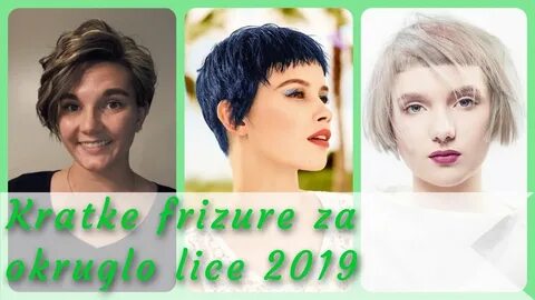 Top 20 🌷 moderne kratke frizure za okruglo lice 2019 - YouTu