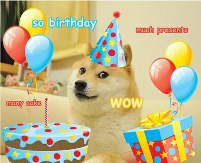 Birthday card I made for my boyfriend. #doge #meme Happy bir