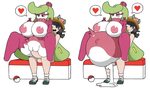 Yaoi pinup female protagonist (pokemon usm)+tsareena