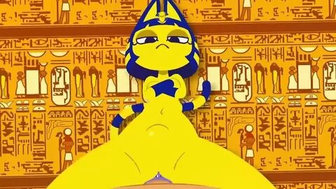 Ankha (by minus8) anthro ero hentai ass vaginal anal cat and