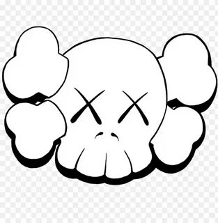 kaws png - kaws skull PNG image with transparent background 