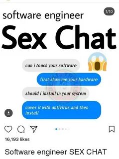 110 Software Engineer Sex Chat Can I Touch Your Software Fir