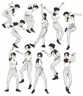 Twitter Dancing drawings, Figure drawing reference, Figure d