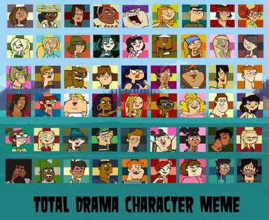Haterassasin S Top 54 Total Drama Contestants By - My Top 54