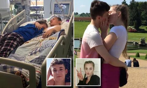 Heartbreaking Moment Teenage Girl Hugs Her Boyfriend Before.