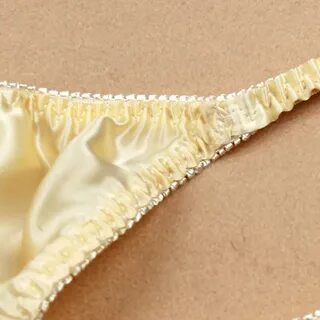 Free shipping 2pcs/lot, Women's sexy silk panties G-string 1
