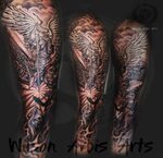 Good Vs Evil Tattoo Sleeve - Tattoo Designs