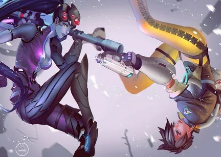 Noririn Art - Widowmaker VS Tracer