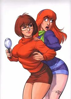 Velma & Daphne Scott Dalrymple 2016-12-11 Funny cartoon, Car