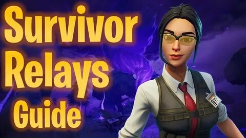 Rebuild Survivor Relays Quest SOLUTION! Fortnite STW Tutoria