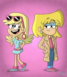 Lori and Leni Loud house characters, The loud house luna, Th