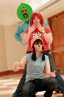 Rosalie(LIttle Record GIrl) Parappa the Rapper Cosplay Photo