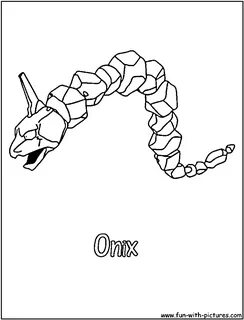 Onix Coloring Page - Coloring Home
