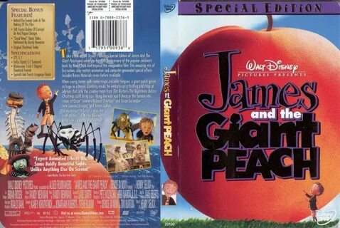 James and The Giant Peach DVD US DVD Covers Cover Century Ov