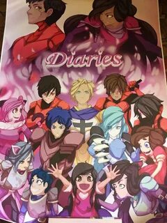 Just got the Diaries Poster! Aphmau Amino