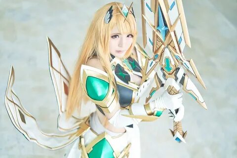 DualShockers в Твиттере: "Mythra Cosplay: Smash Ultimate’s N