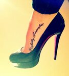 My foot tattoo.. Perfectly imperfect Foot tattoo, Perfectly 