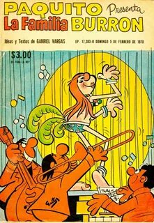 Mexico Comic Sonrisas: Paquito - La Familia Burrón Burron, C