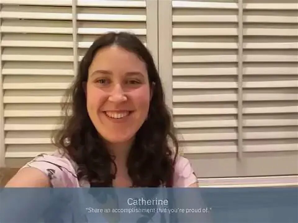 Catherine talks about what she's proudest of during her time