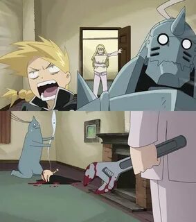 This is what happens when you don't let Winry sleep. (ep 21)