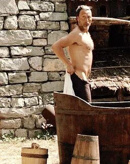 shirtless mads mikkelsen will always save your day Mads mikk