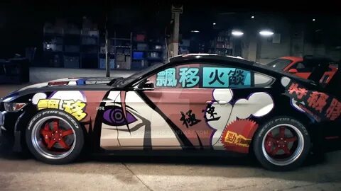 Custom Anime Car Wraps - AIA