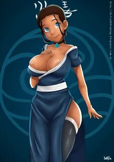 Xbooru - 1girl avatar: the last airbender big breasts blue e