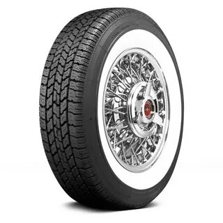 Coker Tire P215/75R14 P CLASSIC 2 1/2 WW INCH WHITEWALL Clas