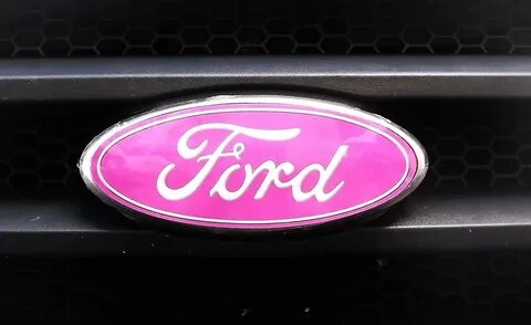 Pink Ford Oval Emblem Related Keywords & Suggestions - Pink 