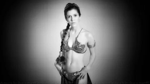 Carrie Fisher Slave Girl Princess VI by Dave-Daring on Devia