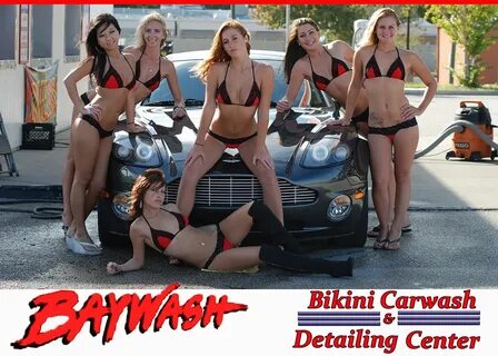 Baywash Bikini Car Wash Bike Week Basic Training