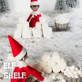 Marshmallow Mayhem The Elf on the Shelf