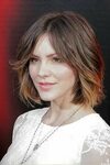 Face-framing bangs with Ombre Hair styles, Short brown hair,