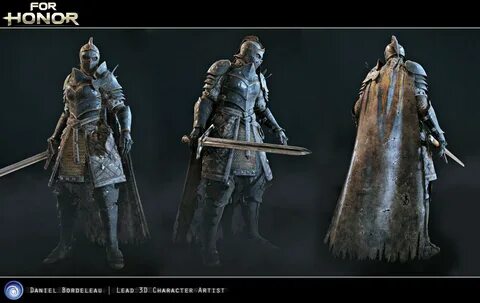 ArtStation - For Honor, Daniel Bordeleau For honor character