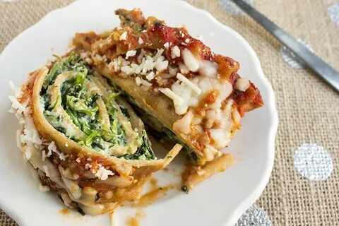 The Best Spinach Lasagna Roll Ups