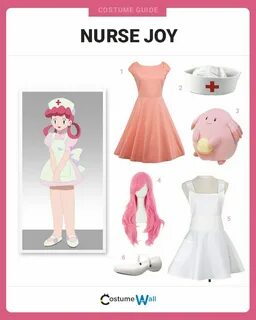 Comité resbalón Ruina nurse joy cosplay wig Pertenece abrigo