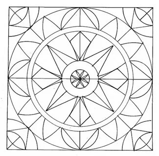 Geometry Coloring Worksheets - NEO Coloring