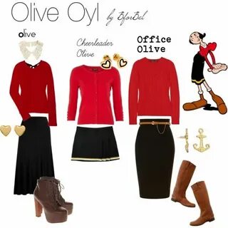 Olive Oyl Popeye and olive costume, Olive oyl costume, Cool 