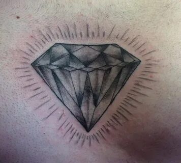 Chest piece, diamond, grey diamond, men with tattoos, mens c