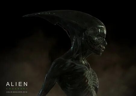 Colin Shulver Shares Neomorph & Xenomorph Concept Art from A