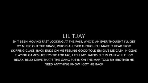 Lil TJAY- No Label (Lyrics) - YouTube