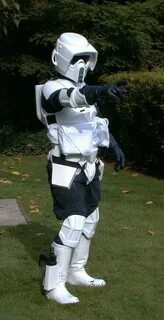 Me in my Scout Trooper Costume. Star wars droids, Star wars 