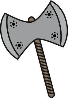 Ax,handle,hack,no Background,viking,melee Weapons,weapon, Cl
