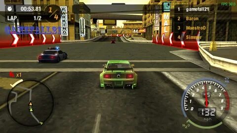 Need For Speed Most Wanted 5 1 0 Usa Psp Iso High Compressed