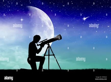 Stargazing child hi-res stock photography and images - Page 3 - Alamy