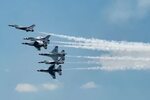Air Force Thunderbird F-16 crashes after practice for Ohio a