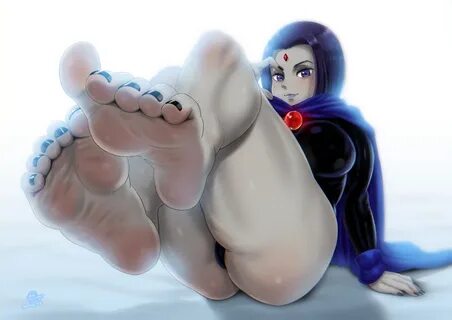 Raven (DC) (Ворона, Рэйвен, Рэйчел Рот) :: pictured feet :: 