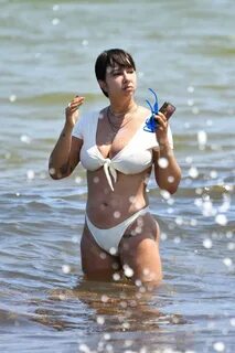 JACKIE CRUZ in Bikini at a Beach in Miami 04/28/2019 - HawtC