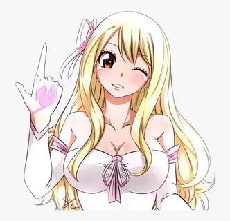 Lucy Heartfilia Lucy Anime Fairy Tail, HD Png Download , Tra